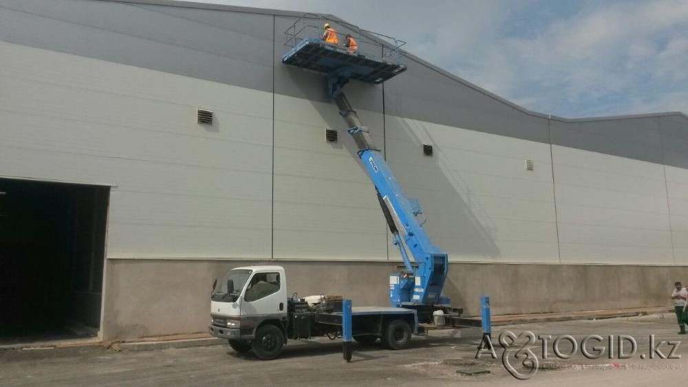 Услуги автовышки от 16 до 45 метров, АГП, Астана - изображение 1