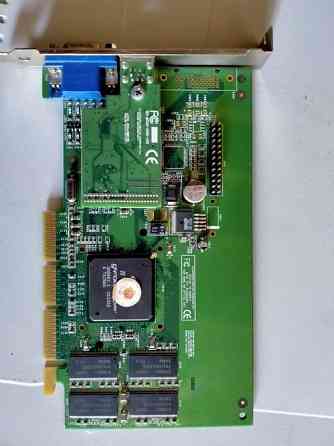 Видеокарта AGP Geforce 2 MX Костанай