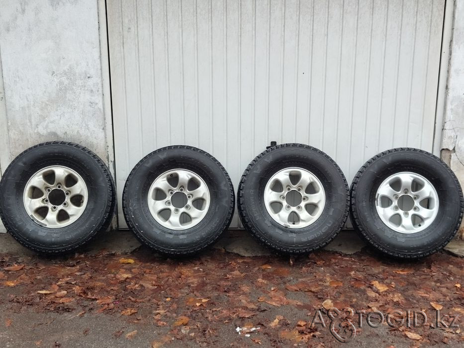 Nokian ROTIIVA AT 31/10.5 R15 tires with 6/139.7 rims Almaty - photo 1