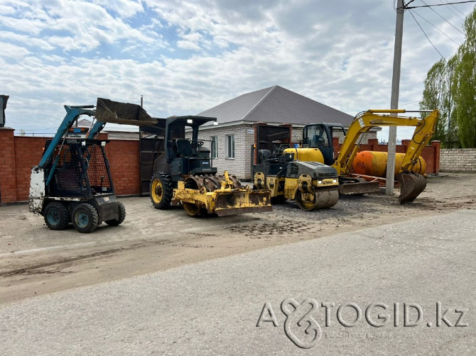 Rental services for special equipment, loader, roller, asphalt paver, etc. Aqtobe - photo 1