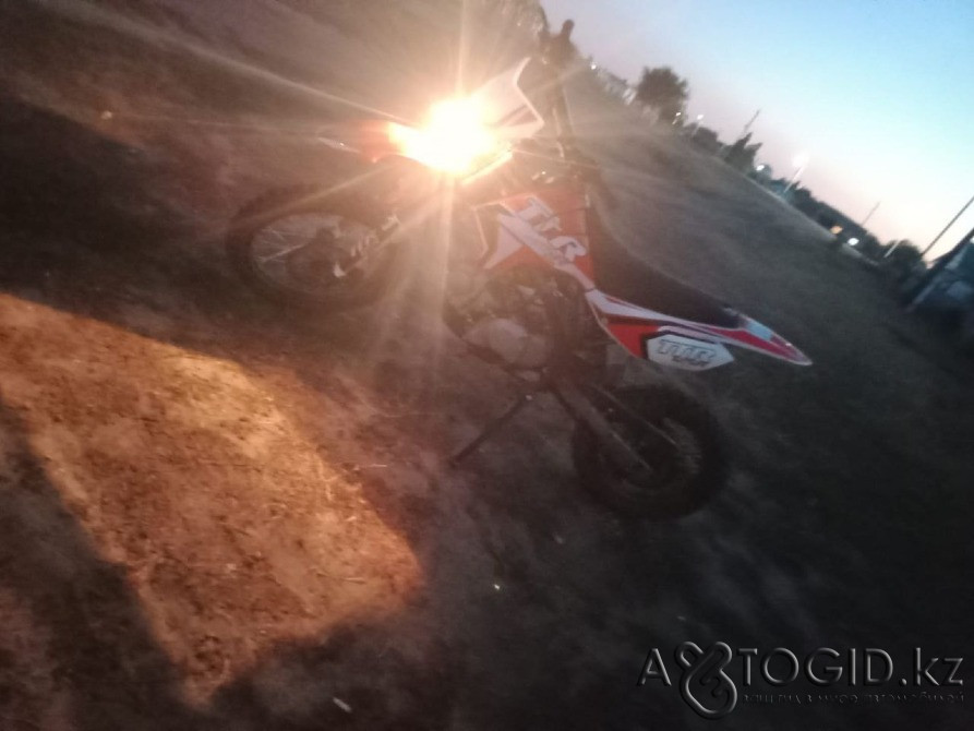 Продам Пит байк "IRBIS TTR 125R" красного цвета, 125 кубов за 430.000тг Мартук - изображение 3