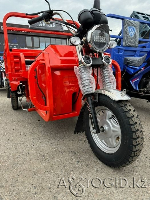 Трицикл муравей мото грузовой купить бензиновый самосвал арлан новая Алматы - изображение 2