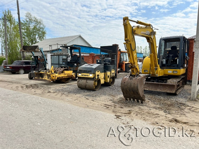 Rental services for special equipment, bar, loader, roller, asphalt paver Aqtobe - photo 1