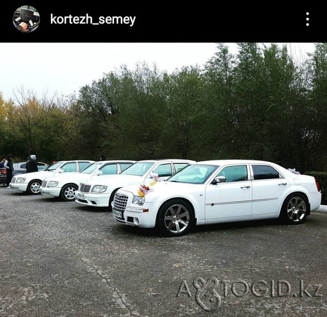 Car rental rent toy limousine chrysler helik ride maternity hospital discharge Semey - photo 1