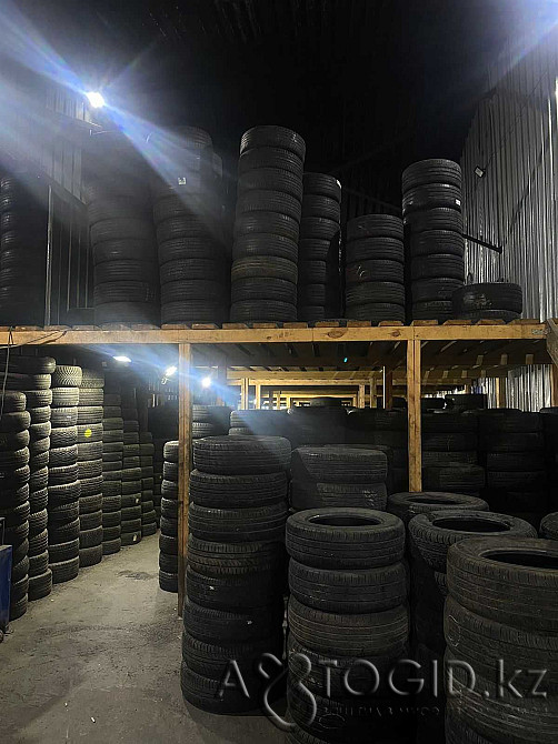 195/55/16 205/55/16 205/60/16 205/65/16 б/у резина летняя Алматы - изображение 1