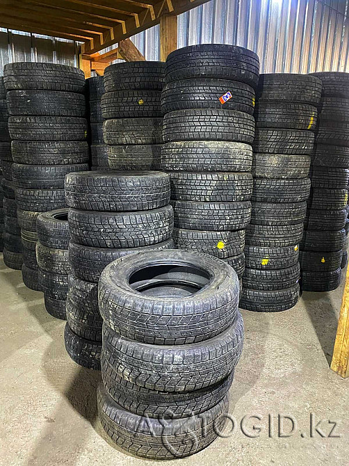 225/55/17 225/65/17 Зимние б/у шины. Склад шин Алматы Алматы - изображение 1