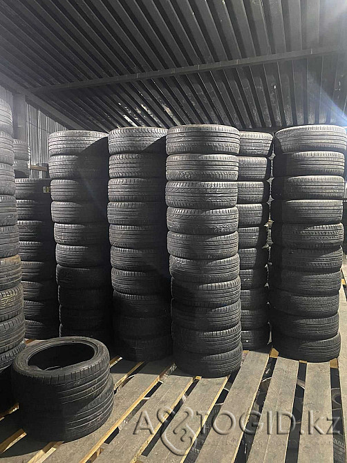 195/65/15 185/65/15 летняя резина б/у. Склад шин Алматы Алматы - изображение 1