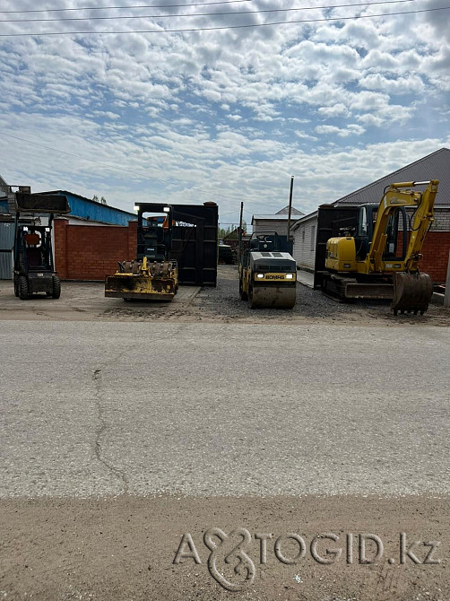 Услуги аренды спецтехники, погрузчик, каток, асфальтоукладчика и др Актобе - изображение 8