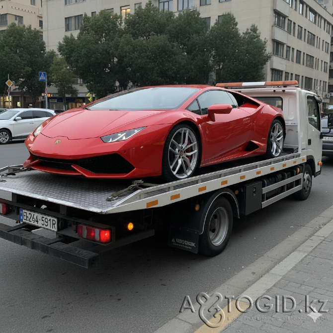 Эвакуатор в Актобе 24/7 - Выезд за 15 мин. Работаем 24/7 Актобе - изображение 1