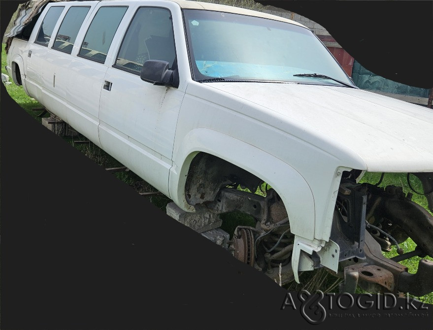 На Шевролет Субурбан Тахо Бампер пружины суппорт крыло дверь стекло капот панель фендера мост рама Алматы - 7 сурет