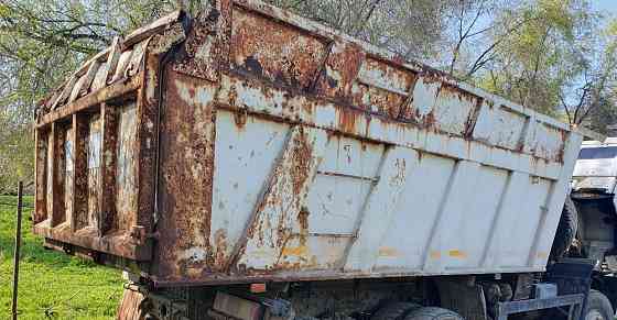 Кузов на Камаз самосвал в комплекте подрамник шток бак упраление кузов. Самосвальная установка Алматы