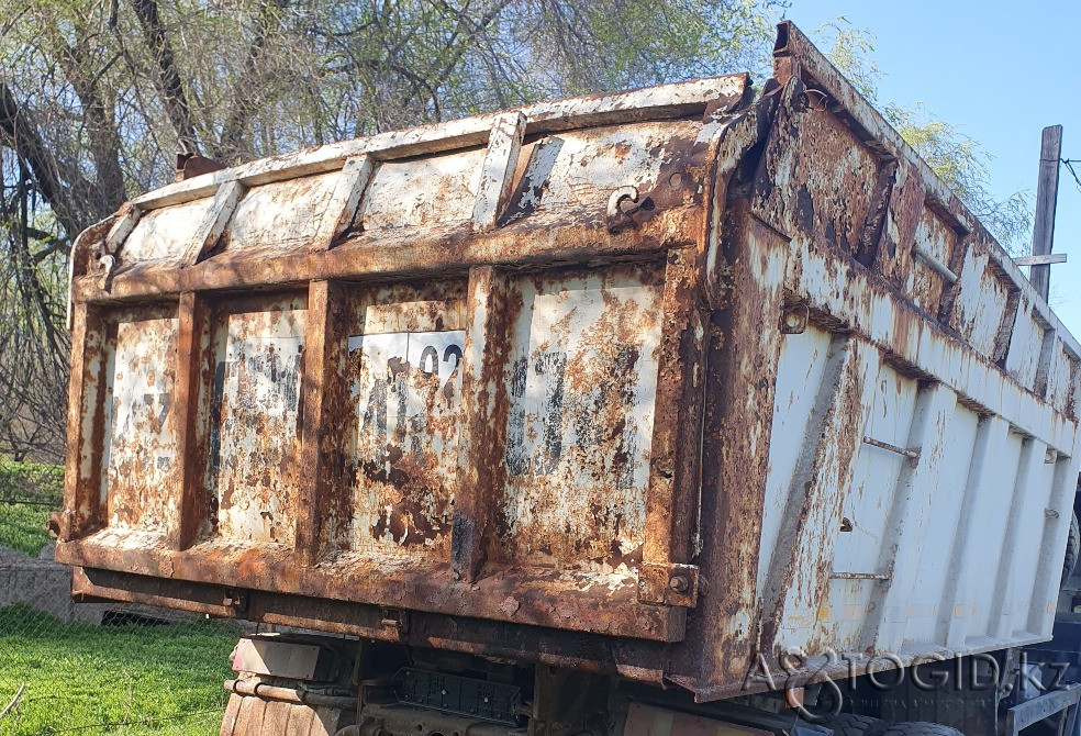 Кузов на Камаз самосвал в комплекте подрамник шток бак упраление кузов. Самосвальная установка Алматы - 3 сурет