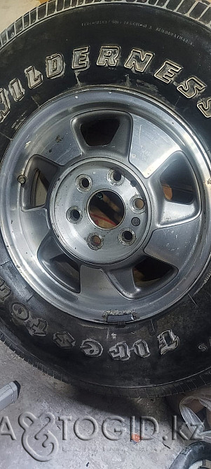 Диск R16 шина 265/70R16 колесо запаска 6х139.7 Шевролет Субурбан Алматы - изображение 5