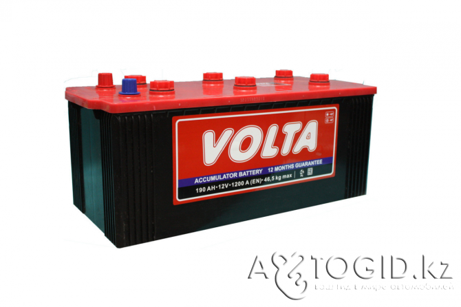 Аккумулятор VOLTA 6СT-190 190Ah Актобе - изображение 1