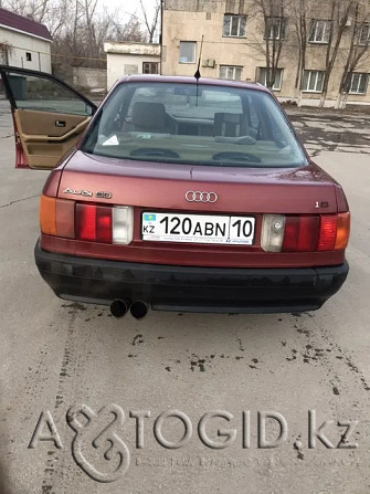 Продажа Audi 80, 1987 года в Костанае Костанай - изображение 4