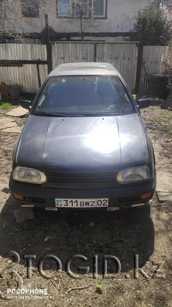 Продажа Volkswagen Golf, 1992 года в Алматы Алматы - изображение 1
