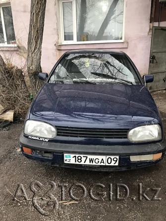 Продажа Volkswagen Golf, 1992 года в Караганде Karagandy - photo 1