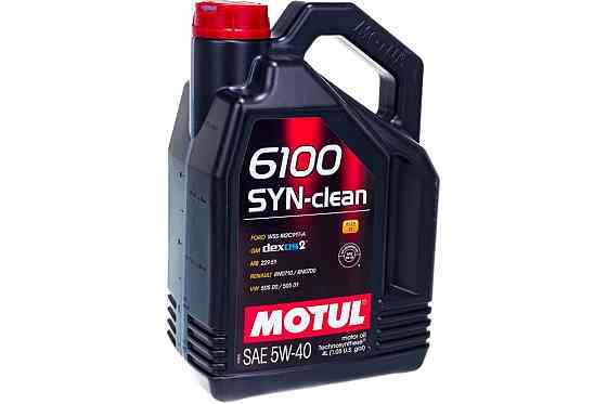 Моторное масло MOTUL 6100 syn-clean 5w40 Актобе